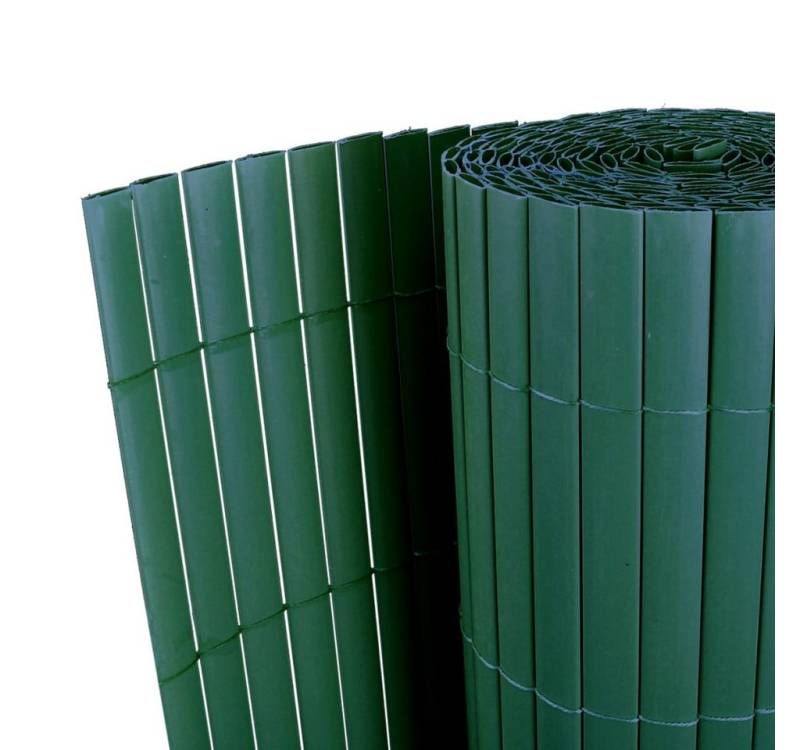 vidaXL Gartenzaun Sichtschutzmatte PVC 90x300 cm Grün von vidaXL