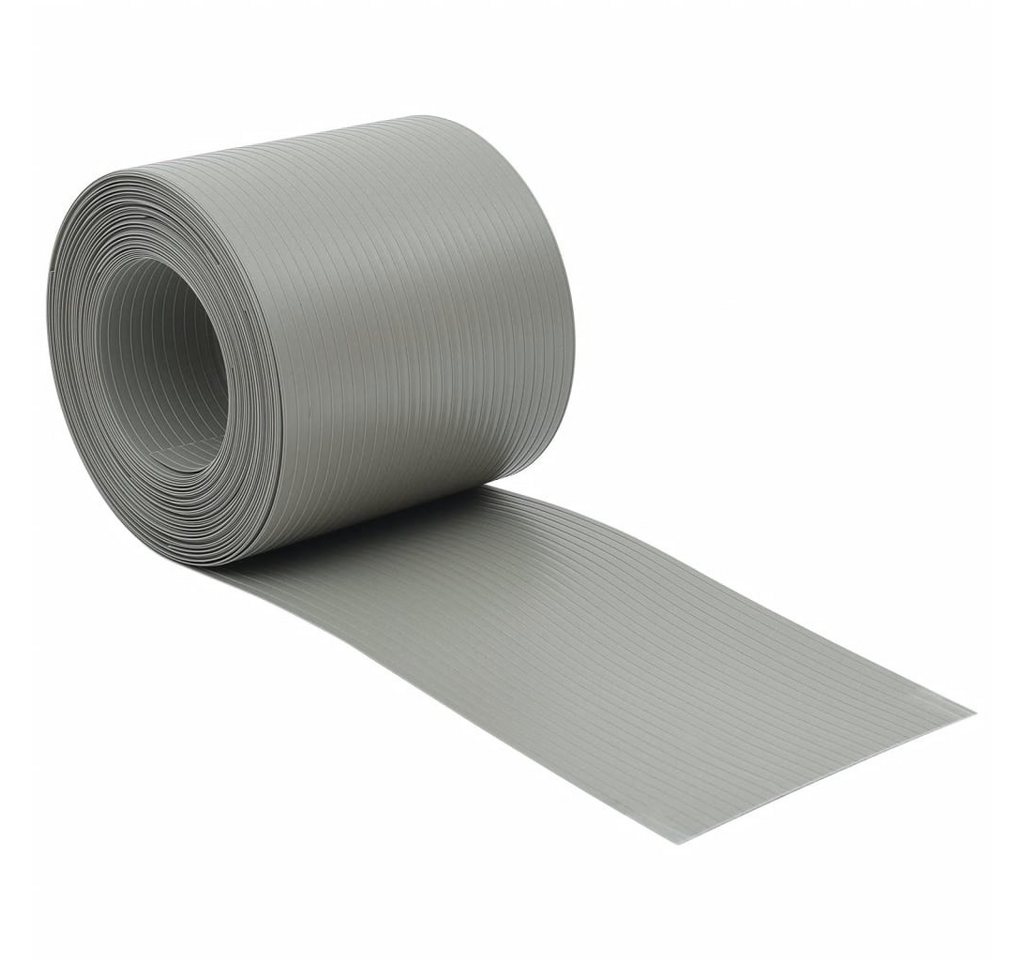 vidaXL Gartenzaun Sichtschutzstreifen 10 Stk. Steingrau 252,5x19 cm PVC, (1-St) von vidaXL