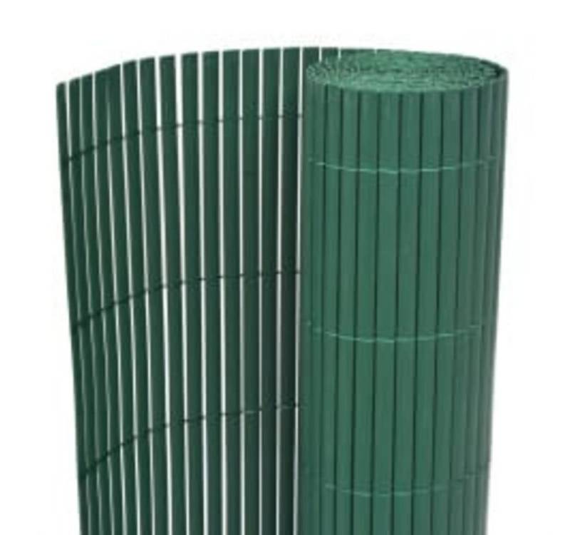 vidaXL Gartenzaun, Zaunelement Doppelseitig 90x400 cm Grün von vidaXL