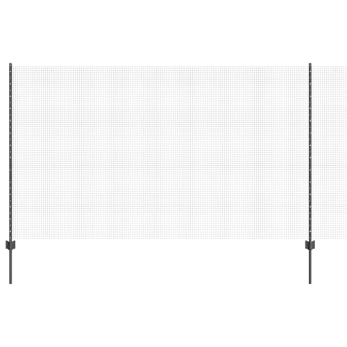 vidaXL Gelöteter Drahtzaun mit 10 U-Posten Grau 1,4x10 m Stahl vidaXL Gelöteter Drahtzaun mit 10 U-Posten Grau 1,4x10 m Stahl von vidaXL