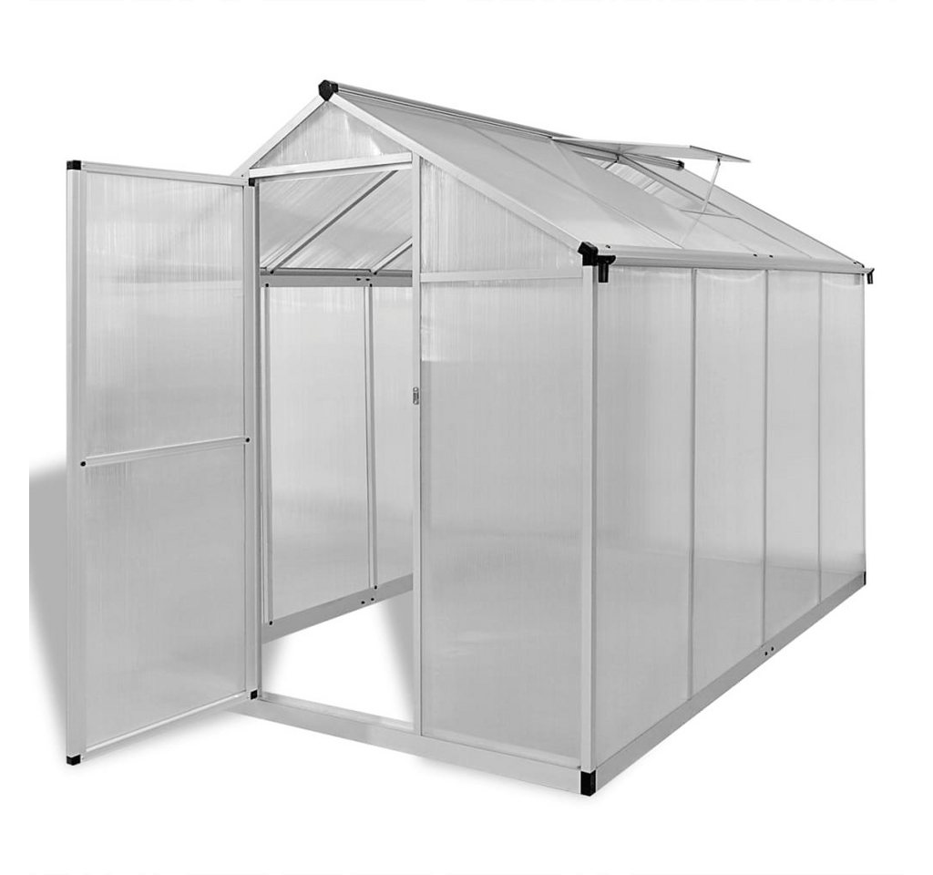 vidaXL Gewächshaus Verstärktes Gewächshaus Aluminium 4,6 m² vidaXL Gewächshaus Verstärktes Gewächshaus Aluminium 4,6 m² von vidaXL
