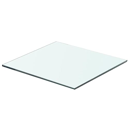 vidaXL Glasboden Glasscheibe Glasplatte für Glasregal Transparent 40 cm x 30 cm von vidaXL