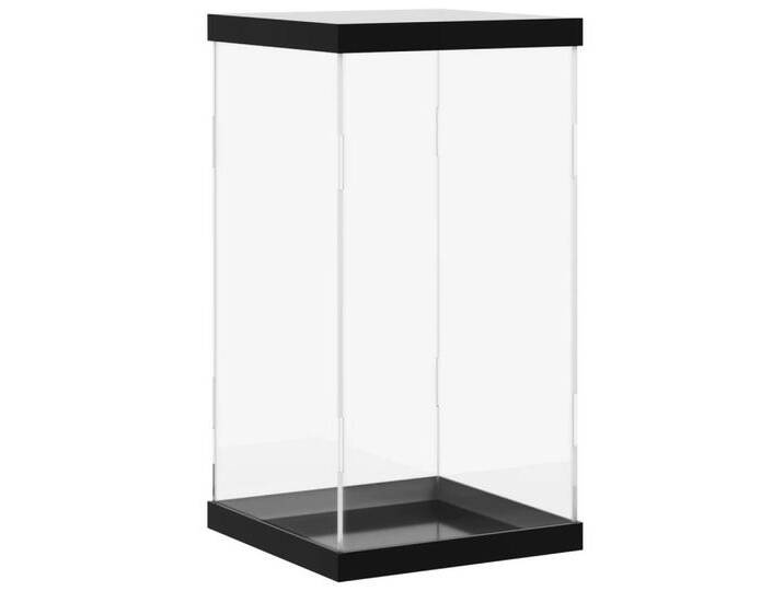 vidaXL Glasvitrine Vitrine Transparent 20x20x38 cm Acryl von vidaXL