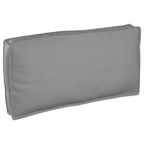 vidaXL Grau Rechteckiges Stuhlkissen 120 X 60 cm Sofas Wohnzimmer Schlafzimmer Glattes Polyester Abnehmbarer Bezug Langlebig Für drinnen Dekor Komfort vidaXL Grau Rechteckiges Stuhlkissen 120 X 60 cm Sofas Wohnzimmer Schlafzimmer Glattes Polyester Abnehmbarer Bezug Langlebig Für drinnen Dekor Komfort von vidaXL