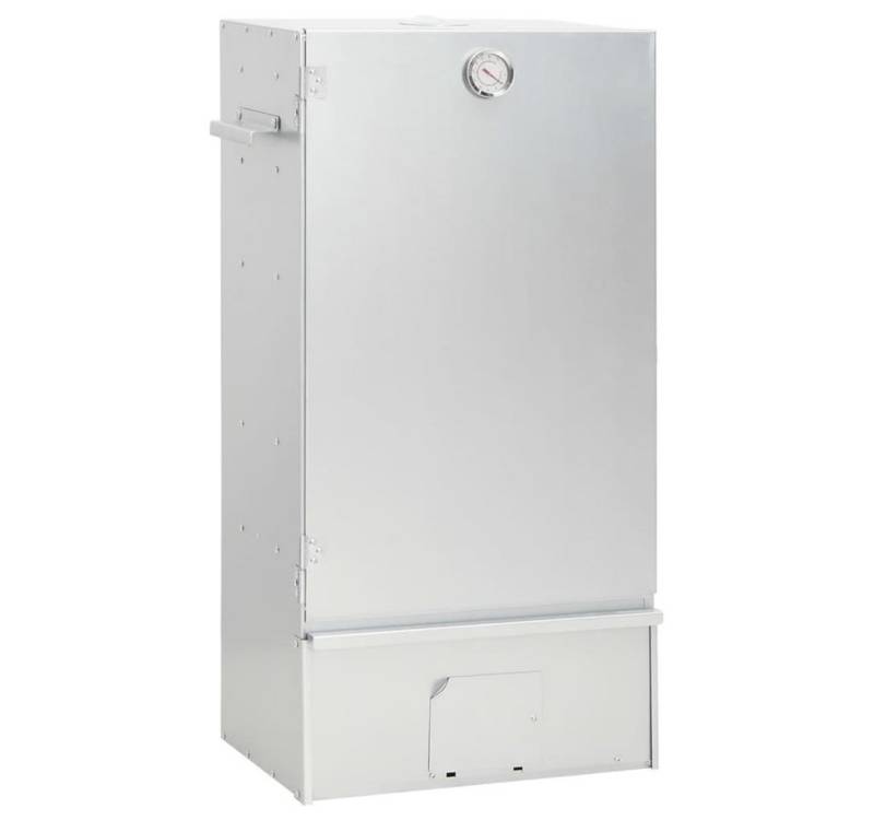vidaXL Grillkamin Räucherofen mit Kaltrauchgenerator Verzinkter Stahl von vidaXL