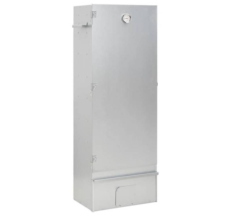 vidaXL Grillkamin Räucherofen mit Kaltrauchgenerator Verzinkter Stahl von vidaXL