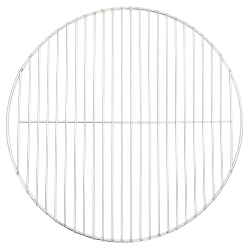 vidaXL Grillrost, Grillgitter Rostbeständig, Ersatzrost für Weber-Grill Holzkohlegrill Kugelgrill, Holzkohlerost, Rund 304 Edelstahl von vidaXL