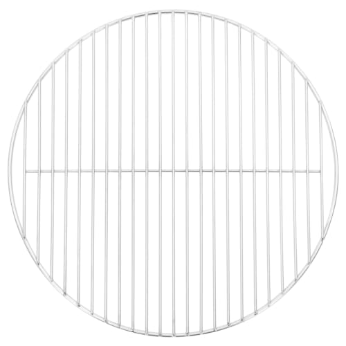 vidaXL Grillrost, Grillgitter Rostbeständig, Ersatzrost für Weber-Grill Holzkohlegrill Kugelgrill, Holzkohlerost, Rund 304 Edelstahl von vidaXL