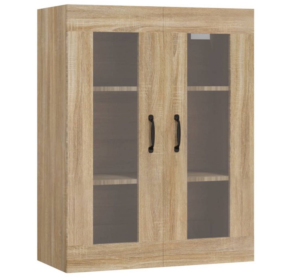 vidaXL Hängeschrank Hängeschrank Sonoma Eiche 69,5x34x90 cm Glas Vitrine vidaXL Hängeschrank Hängeschrank Sonoma Eiche 69,5x34x90 cm Glas Vitrine von vidaXL