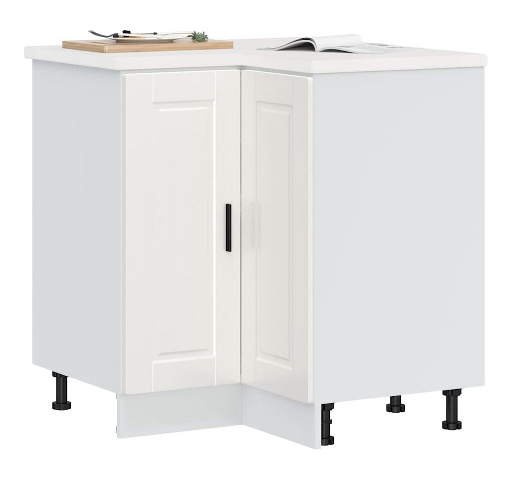 vidaXL Unterschrank Küchen Eckunterschrank Küchenschrank Porto Hochglanz-Weiß Holzwerkstof vidaXL Unterschrank Küchen Eckunterschrank Küchenschrank Porto Hochglanz-Weiß Holzwerkstof von vidaXL