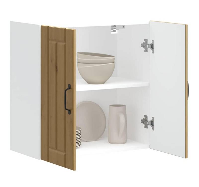 vidaXL Hängeschrank Küchen-Hängeschrank Lucca Artisan-Eiche Holzwerkstoff vidaXL Hängeschrank Küchen-Hängeschrank Lucca Artisan-Eiche Holzwerkstoff von vidaXL