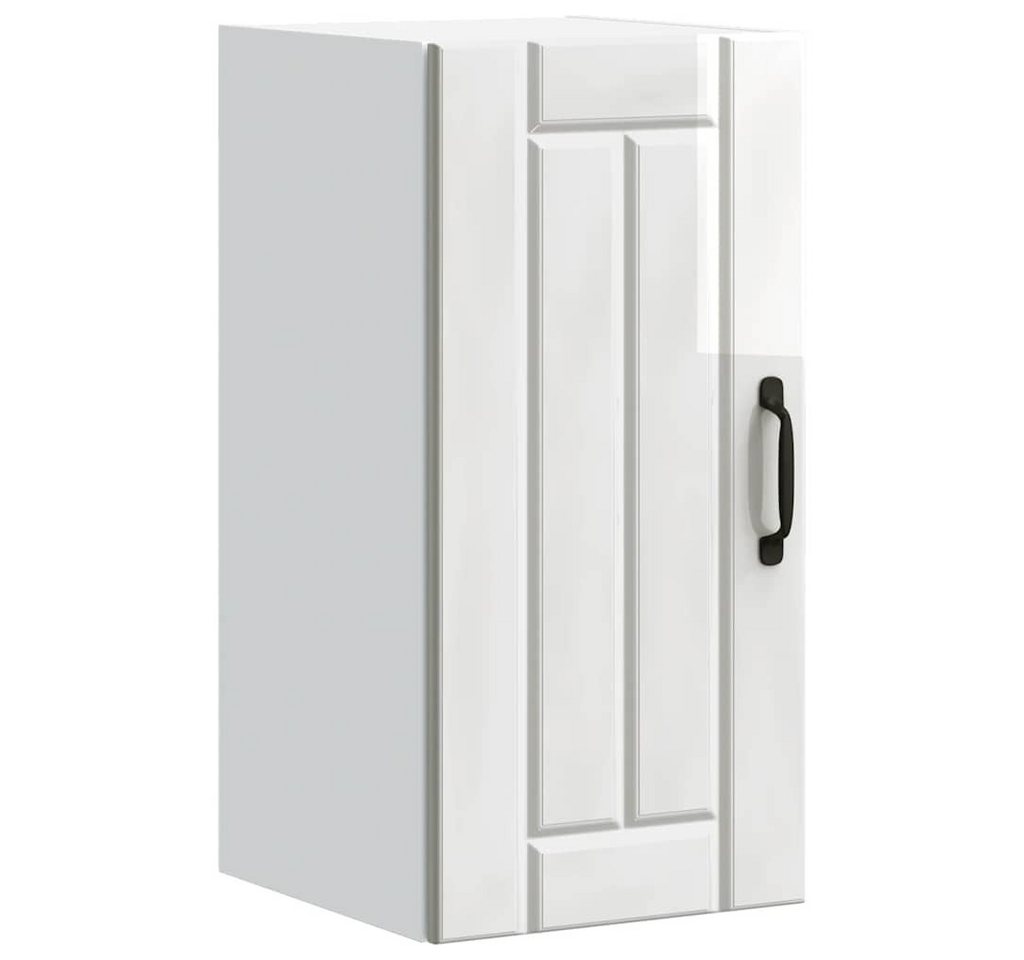 vidaXL Hängeschrank Küchen-Hängeschrank Lucca Hochglanz-Weiß Holzwerkstoff vidaXL Hängeschrank Küchen-Hängeschrank Lucca Hochglanz-Weiß Holzwerkstoff von vidaXL