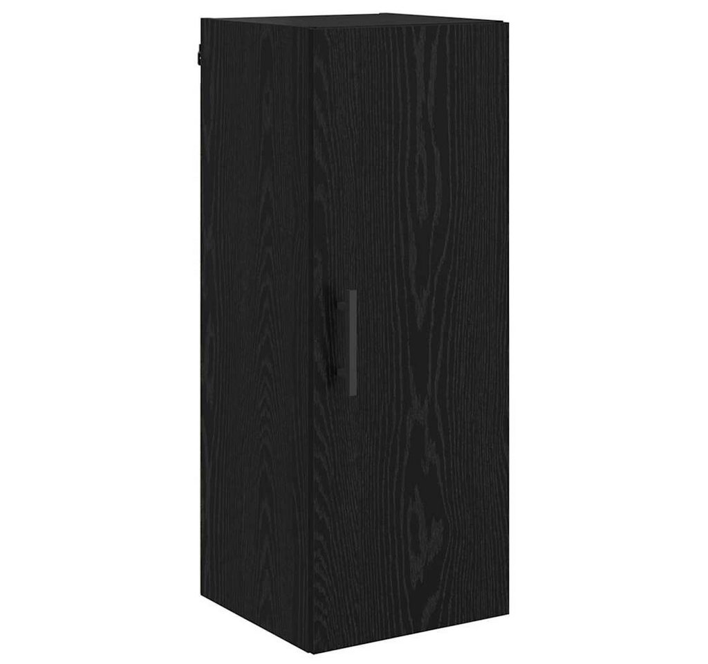 vidaXL Hängeschrank Wandschrank Schwarz Eichen-Optik 34,5 x 34 x 90 cm (1-St) von vidaXL