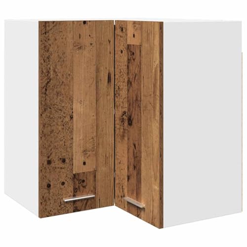 vidaXL Eck-Hängeschrank Lyon Altholz-Optik 57x57x60 cm Holzwerkstoff, Küchenschrank, Küchenzeile, Eckschrank, Küchenmöbel, Einbauküche Schrank vidaXL Eck-Hängeschrank Lyon Altholz-Optik 57x57x60 cm Holzwerkstoff, Küchenschrank, Küchenzeile, Eckschrank, Küchenmöbel, Einbauküche Schrank von vidaXL