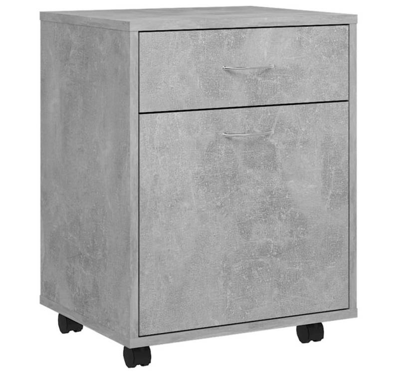 vidaXL Rollcontainer, Rollschrank Betongrau 45x38x54 cm Holzwerkstoff vidaXL Rollcontainer, Rollschrank Betongrau 45x38x54 cm Holzwerkstoff von vidaXL