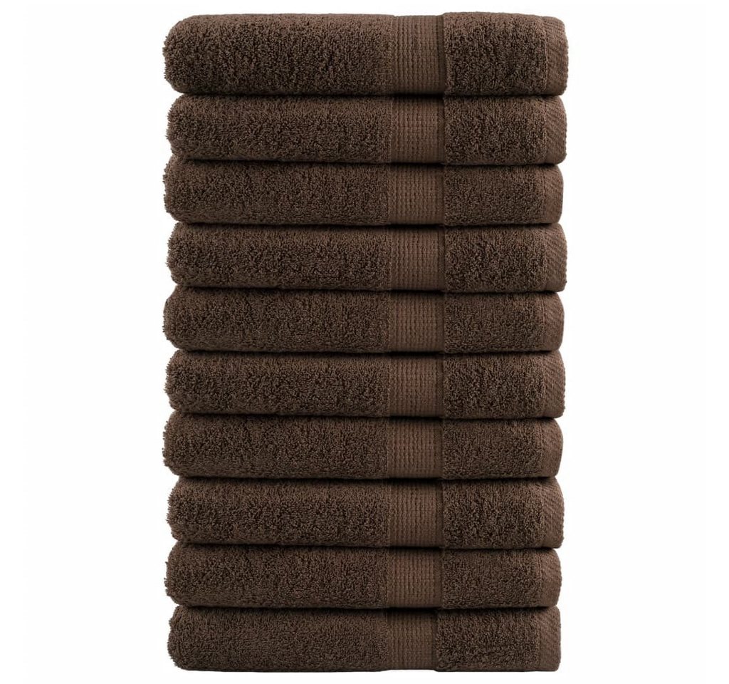 vidaXL Handtuch Premium-Handtücher 10 Stk Braun 100x200 600 gm² 100 Baumwolle vidaXL Handtuch Premium-Handtücher 10 Stk Braun 100x200 600 gm² 100 Baumwolle von vidaXL