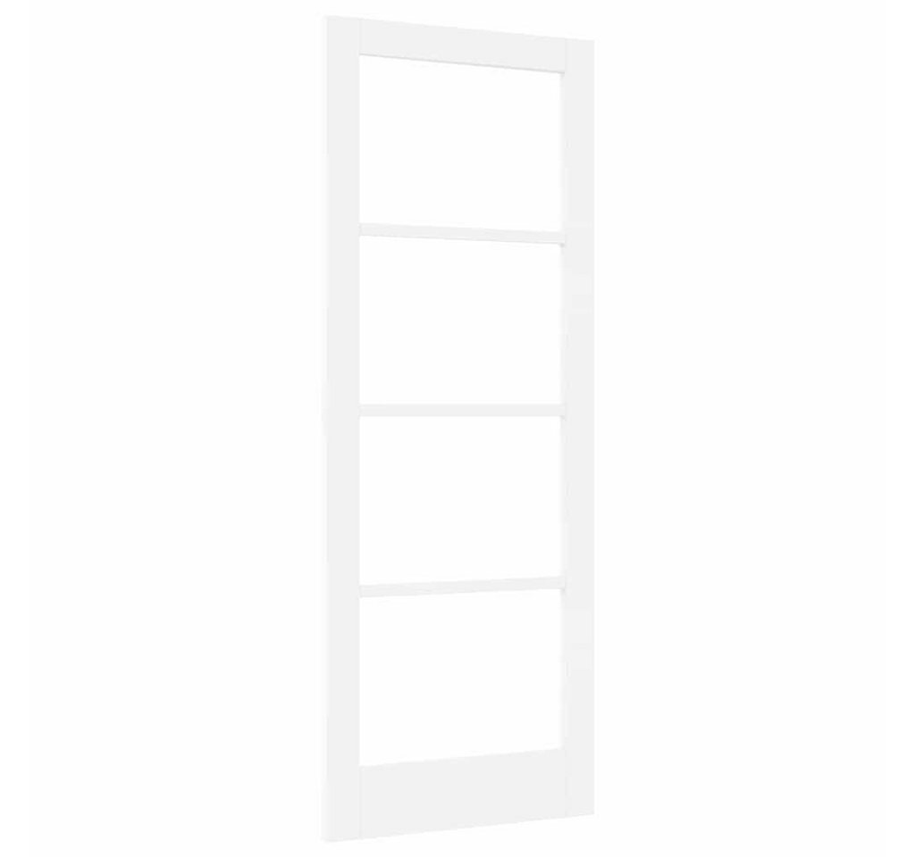 vidaXL Haustür Innentür mit Glas ORKDAL Weiß 78 x 202 cm (1-St) von vidaXL