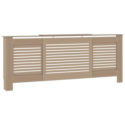 vidaXL Heizkörperverkleidung Lattenrost-Design Heizungsabdeckung Heizungsverkleidung Heizkörperabdeckung Heizung Abdeckung Heizkörper MDF 205cm vidaXL Heizkörperverkleidung Lattenrost-Design Heizungsabdeckung Heizungsverkleidung Heizkörperabdeckung Heizung Abdeckung Heizkörper MDF 205cm von vidaXL