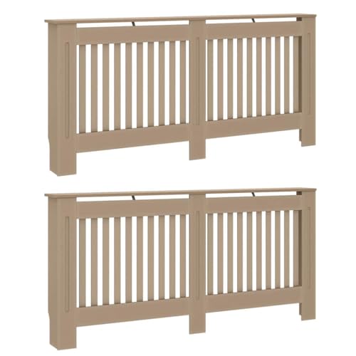 vidaXL Heizkörperverkleidung - Raumzubehör für schönes Wohnen, stylisches Design, perfekte Ergänzung für dein Zuhause, dekoratives Heizungsmöbel von vidaXL