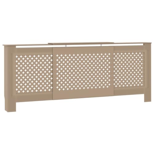 vidaXL Heizkörperverkleidung mit Querlatten Heizungsabdeckung Heizungsverkleidung Heizkörperabdeckung Heizung Abdeckung Heizkörper MDF 205cm vidaXL Heizkörperverkleidung mit Querlatten Heizungsabdeckung Heizungsverkleidung Heizkörperabdeckung Heizung Abdeckung Heizkörper MDF 205cm von vidaXL