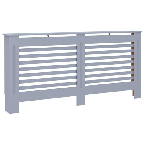vidaXL Heizkörperverkleidung mit horizontalen Latten Heizkörperabdeckung Heizungsverkleidung Heizung Heizkörper Abdeckung Anthrazit 172x19x81,5cm MDF vidaXL Heizkörperverkleidung mit horizontalen Latten Heizkörperabdeckung Heizungsverkleidung Heizung Heizkörper Abdeckung Anthrazit 172x19x81,5cm MDF von vidaXL