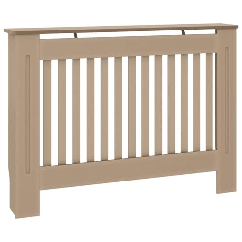 vidaXL Heizkörperverkleidung mit vertikalen Latten Heizkörperabdeckung Heizungsverkleidung Heizung Heizkörper Abdeckung 112x19x81,5cm MDF vidaXL Heizkörperverkleidung mit vertikalen Latten Heizkörperabdeckung Heizungsverkleidung Heizung Heizkörper Abdeckung 112x19x81,5cm MDF von vidaXL