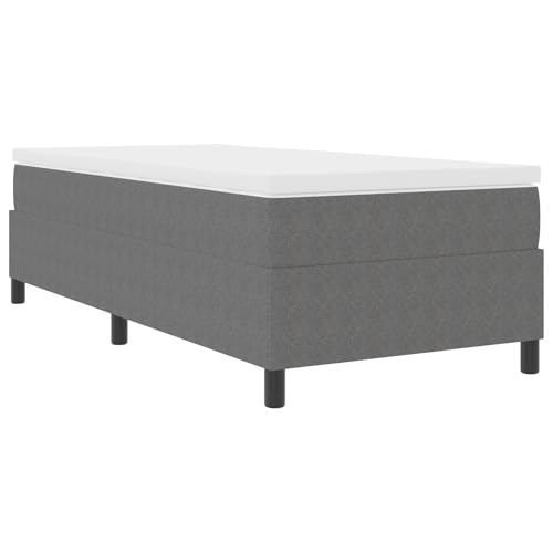vidaXL Hellgraues Holz-Bettgestell für Matratze 100 x 200 cm Langlebig Holzwerkstoff Modernes Schlafzimmermöbel Design Maximalgewichtskapazität Stabile Feste Lattenroststütze Farbe Einzelbett vidaXL Hellgraues Holz-Bettgestell für Matratze 100 x 200 cm Langlebig Holzwerkstoff Modernes Schlafzimmermöbel Design Maximalgewichtskapazität Stabile Feste Lattenroststütze Farbe Einzelbett von vidaXL