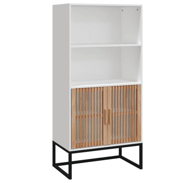 vidaXL Highboard Highboard Weiß 60x35x125 cm Holzwerkstoff (1 St) von vidaXL