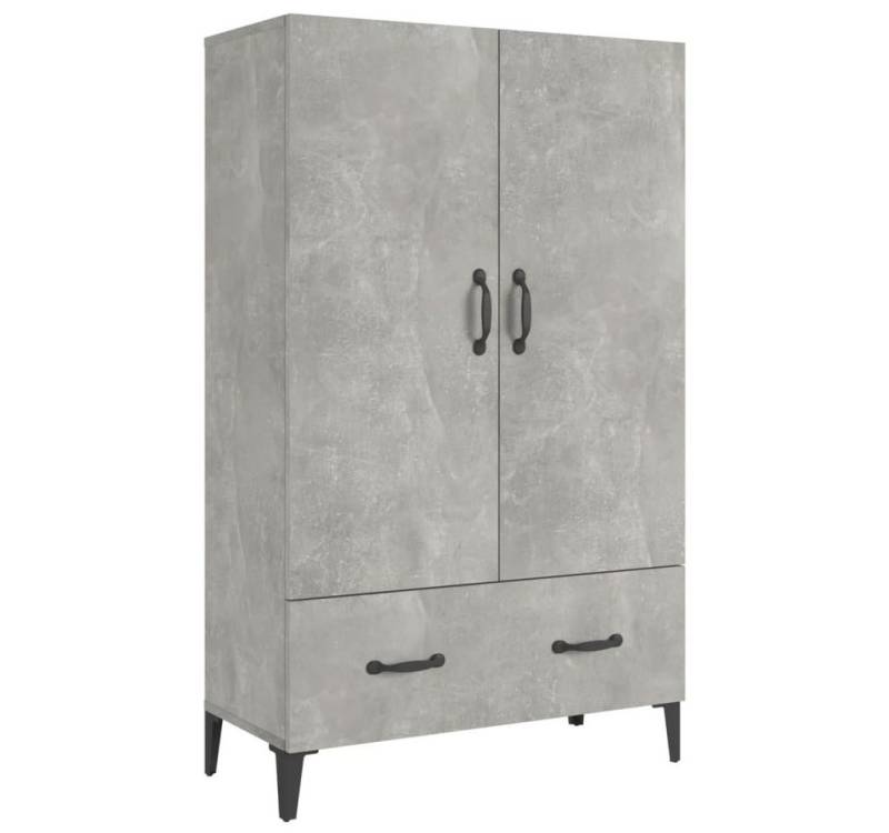 vidaXL Highboard, Hochkommode Betongrau 70x31x115 cm Holzwerkstoff von vidaXL
