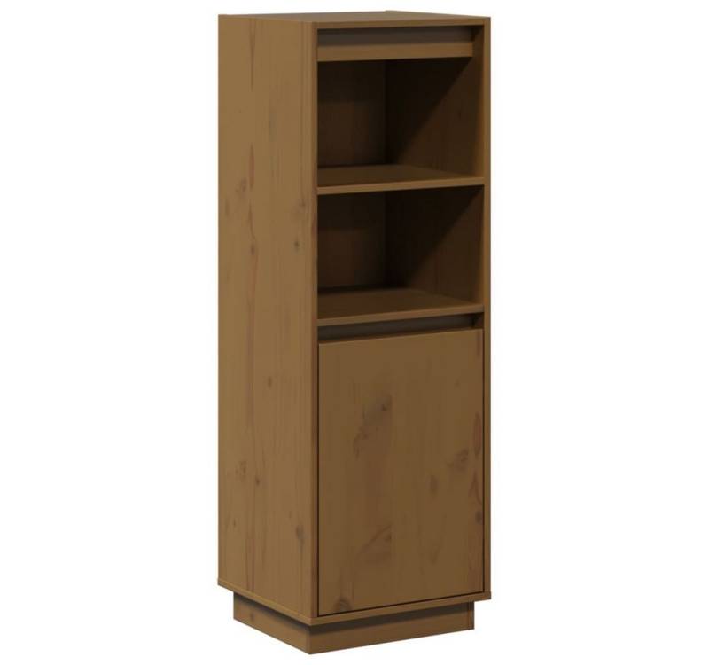 vidaXL Highboard, Hochkommode Honigbraun 37x34x110 cm Massivholz Kiefer von vidaXL