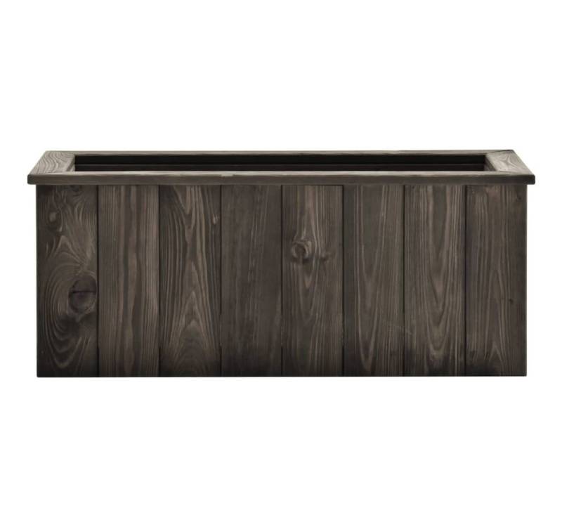 vidaXL Hochbeet, Kräuterhochbeet Dunkelgrau 74x32x30 cm Kiefer Massivholz vidaXL Hochbeet, Kräuterhochbeet Dunkelgrau 74x32x30 cm Kiefer Massivholz von vidaXL