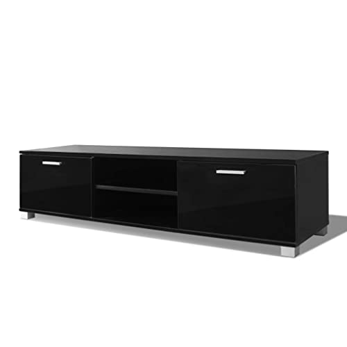 vidaXL Hochglanz TV-Schrank Fernsehtisch Lowboard Sideboard 120x40,5x35 cm von vidaXL