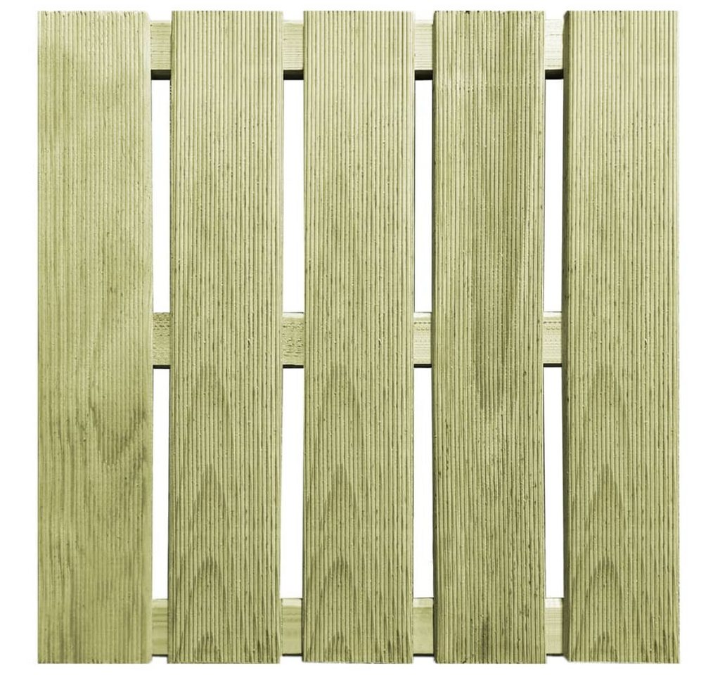 vidaXL Holzfliesen, Terrassenfliesen 12 Stk. 50×50 cm Holz Grün vidaXL Holzfliesen, Terrassenfliesen 12 Stk. 50×50 cm Holz Grün von vidaXL