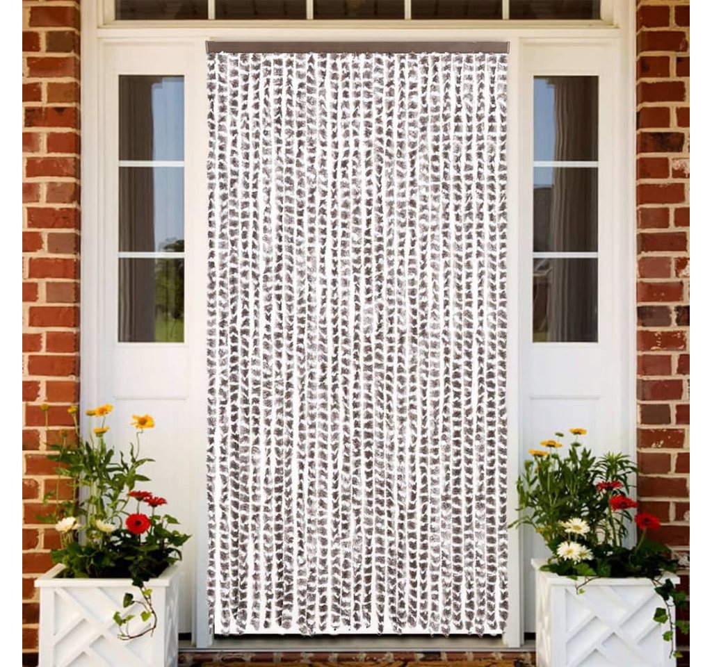 vidaXL Insektenschutz-Vorhang, Fliegenvorhang Taupe und Weiß 118x220 cm Chenille vidaXL Insektenschutz-Vorhang, Fliegenvorhang Taupe und Weiß 118x220 cm Chenille von vidaXL