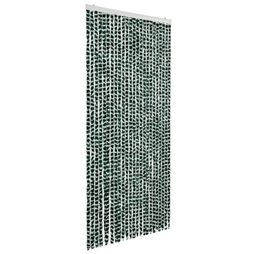 vidaXL Insektenschutz Vorhang Flauschvorhang Plüschvorhang Türvorhang Fadenvorhang Fliegenschutz Wohnwagen Camping Grün Weiß 100x220cm Chenille vidaXL Insektenschutz Vorhang Flauschvorhang Plüschvorhang Türvorhang Fadenvorhang Fliegenschutz Wohnwagen Camping Grün Weiß 100x220cm Chenille von vidaXL