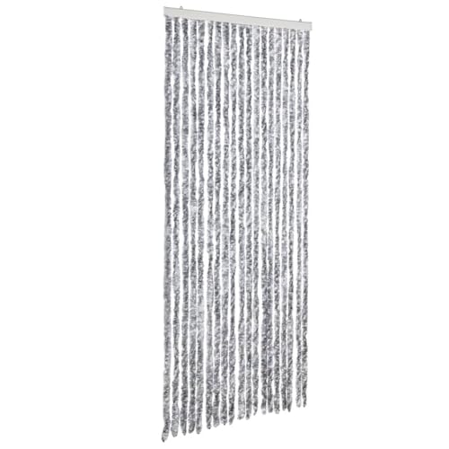 vidaXL Insektenschutz Vorhang Flauschvorhang Plüschvorhang Türvorhang Fadenvorhang Fliegenschutz Wohnwagen Camping Silbern 56x200cm Chenille vidaXL Insektenschutz Vorhang Flauschvorhang Plüschvorhang Türvorhang Fadenvorhang Fliegenschutz Wohnwagen Camping Silbern 56x200cm Chenille von vidaXL