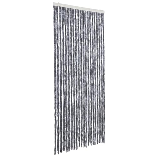 vidaXL Insektenschutz Vorhang Flauschvorhang Plüschvorhang Türvorhang Fadenvorhang Fliegenschutz Wohnwagen Camping Silbern 90x200cm Chenille vidaXL Insektenschutz Vorhang Flauschvorhang Plüschvorhang Türvorhang Fadenvorhang Fliegenschutz Wohnwagen Camping Silbern 90x200cm Chenille von vidaXL