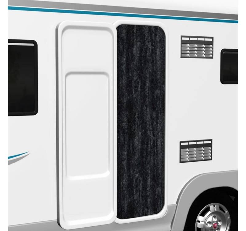 vidaXL Insektenschutz-Vorhang Insektenschutz-Vorhang Anthrazit 56x185 cm Chenille von vidaXL