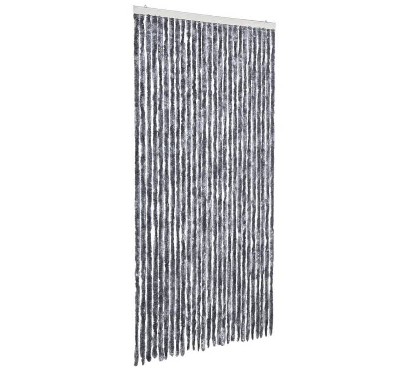 vidaXL Insektenschutz-Vorhang, Fliegenvorhang Silbern 120x220 cm Chenille von vidaXL