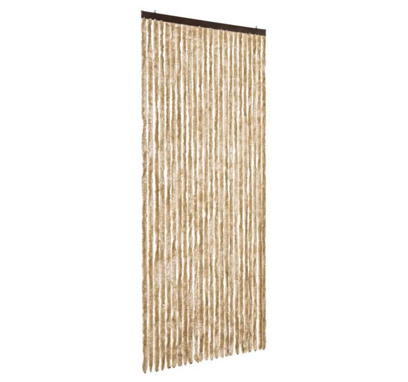 vidaXL Insektenschutz-Vorhang, Fliegenvorhang Beige 100x200 cm Chenille von vidaXL