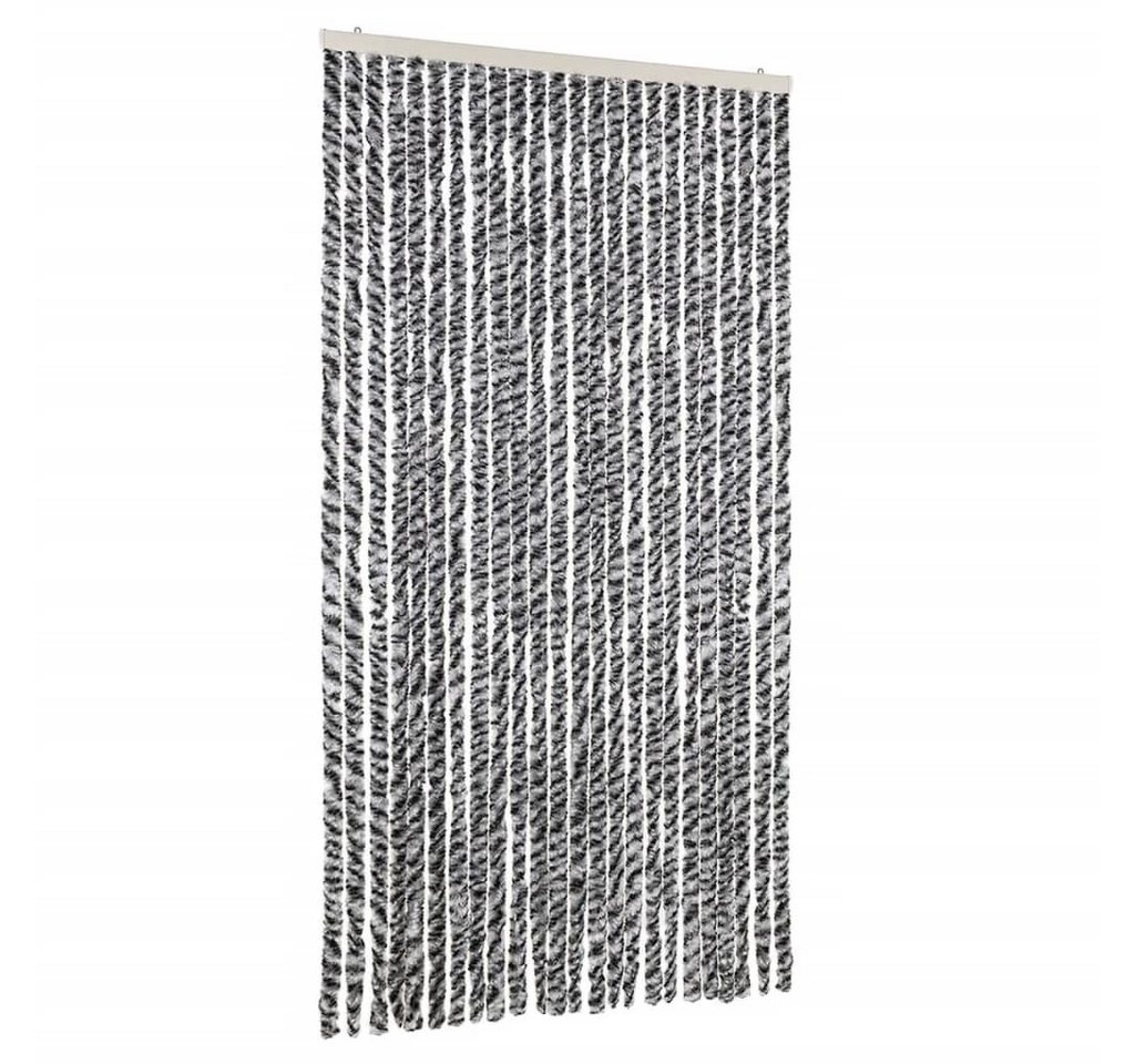 vidaXL Insektenschutz-Vorhang, Fliegenvorhang Grau, Schwarz und Weiß 100x200 cm Chenille vidaXL Insektenschutz-Vorhang, Fliegenvorhang Grau, Schwarz und Weiß 100x200 cm Chenille von vidaXL