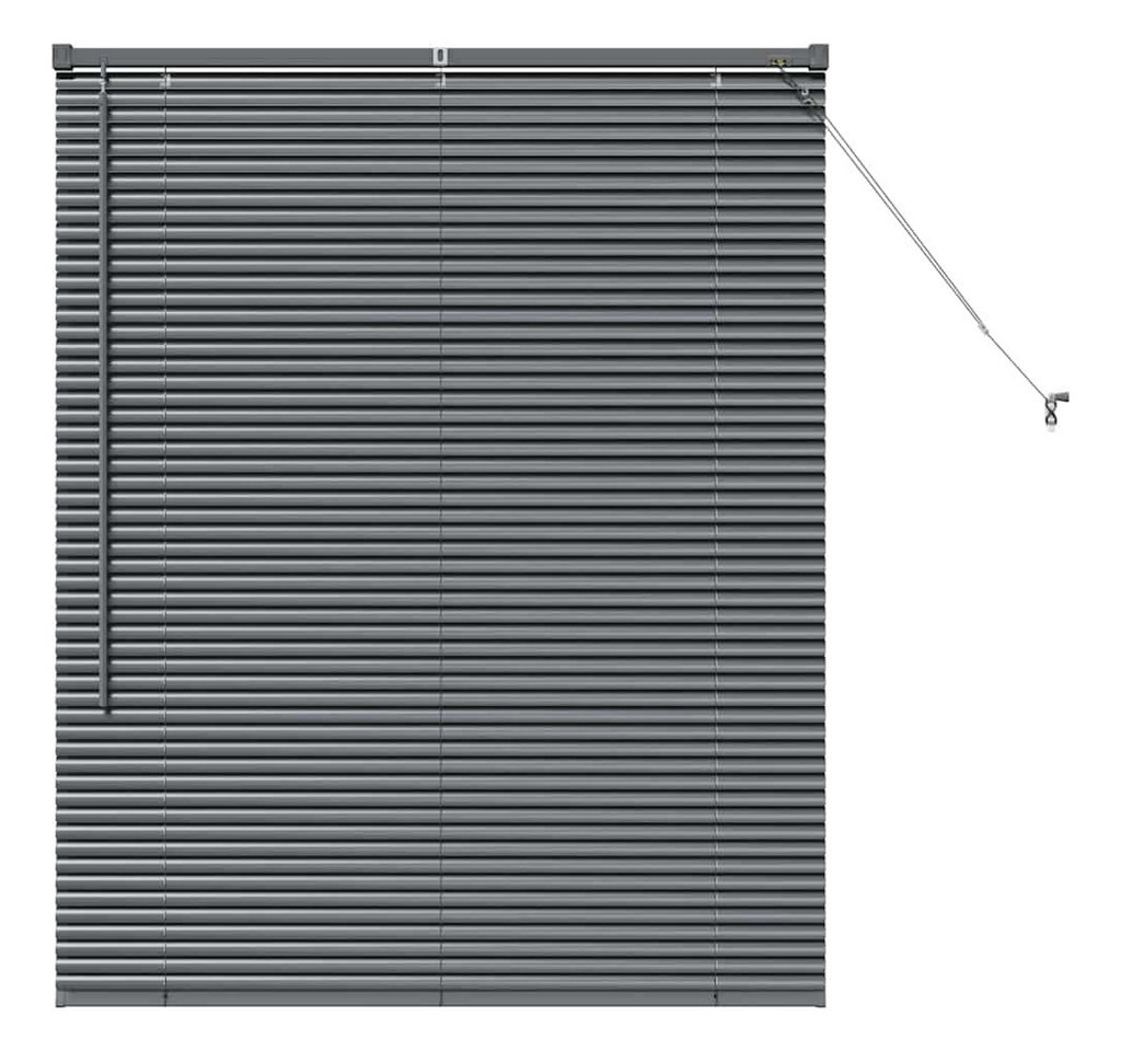 vidaXL Jalousie Fenster Jalousie Dunkelgrau 105 x 130 cm Aluminium vidaXL Jalousie Fenster Jalousie Dunkelgrau 105 x 130 cm Aluminium von vidaXL