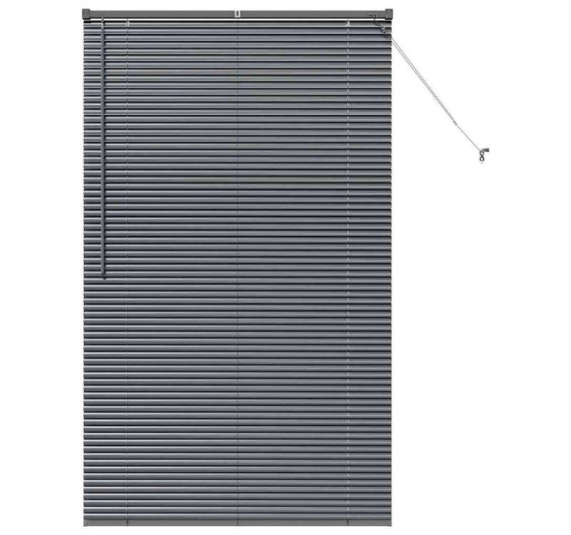 vidaXL Jalousie Fenster Jalousie Dunkelgrau 105 x 175 cm Aluminium von vidaXL