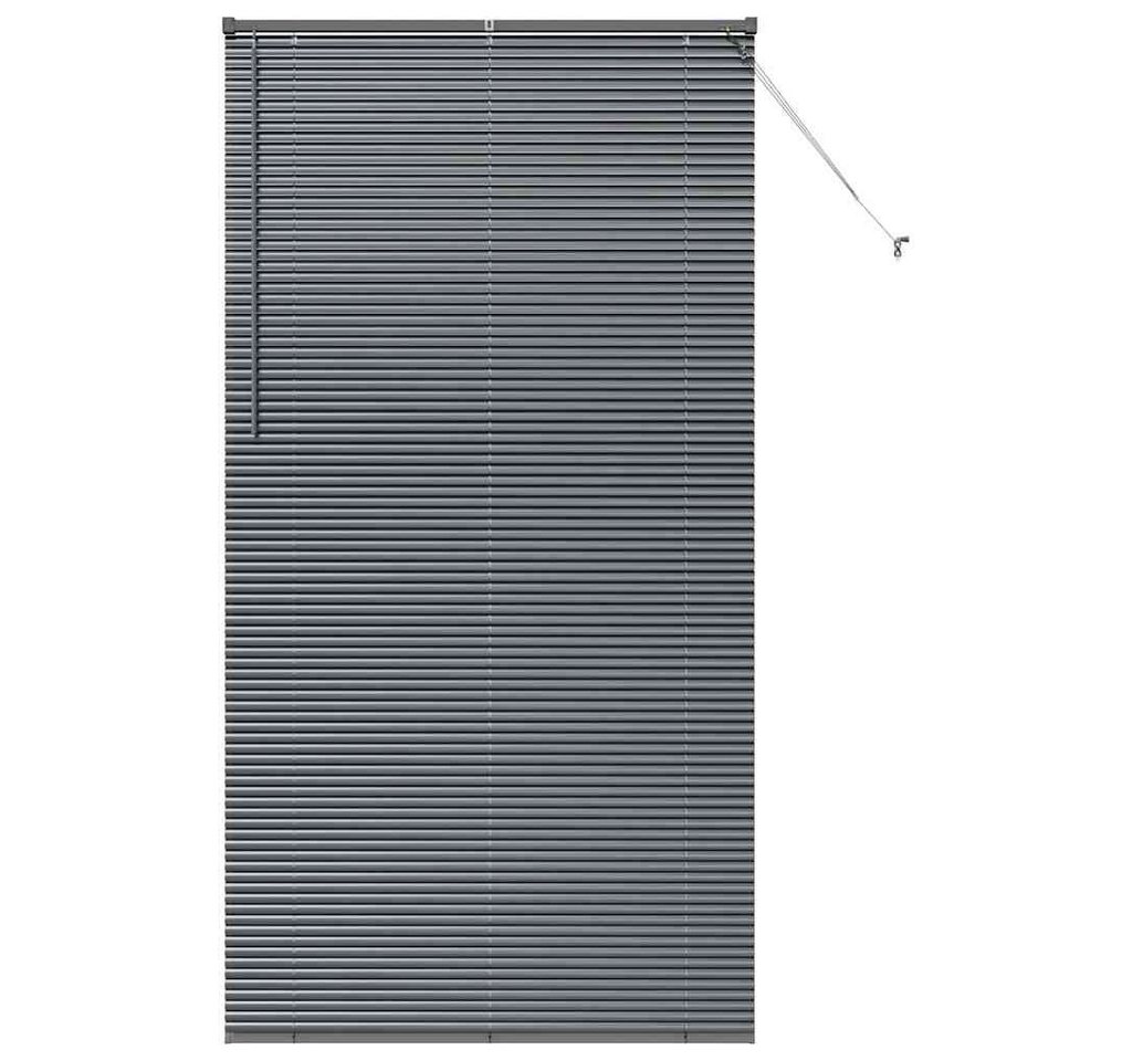 vidaXL Jalousie Fenster Jalousie Dunkelgrau 110 x 220 cm Aluminium vidaXL Jalousie Fenster Jalousie Dunkelgrau 110 x 220 cm Aluminium von vidaXL