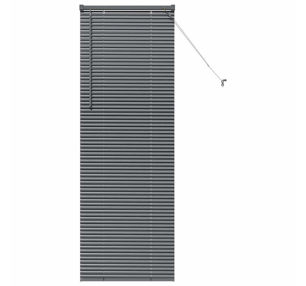 vidaXL Jalousie Fenster Jalousie mit Vorhängen Sonstiges Dunkelgrau 80 x 130 cm Alumin vidaXL Jalousie Fenster Jalousie mit Vorhängen Sonstiges Dunkelgrau 80 x 130 cm Alumin von vidaXL