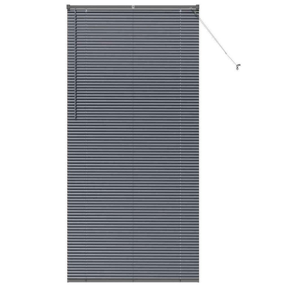 vidaXL Jalousie Fenster Jalousie mit Vorhängen Sonstiges Dunkelgrau 80 x 130 cm Alumin vidaXL Jalousie Fenster Jalousie mit Vorhängen Sonstiges Dunkelgrau 80 x 130 cm Alumin von vidaXL