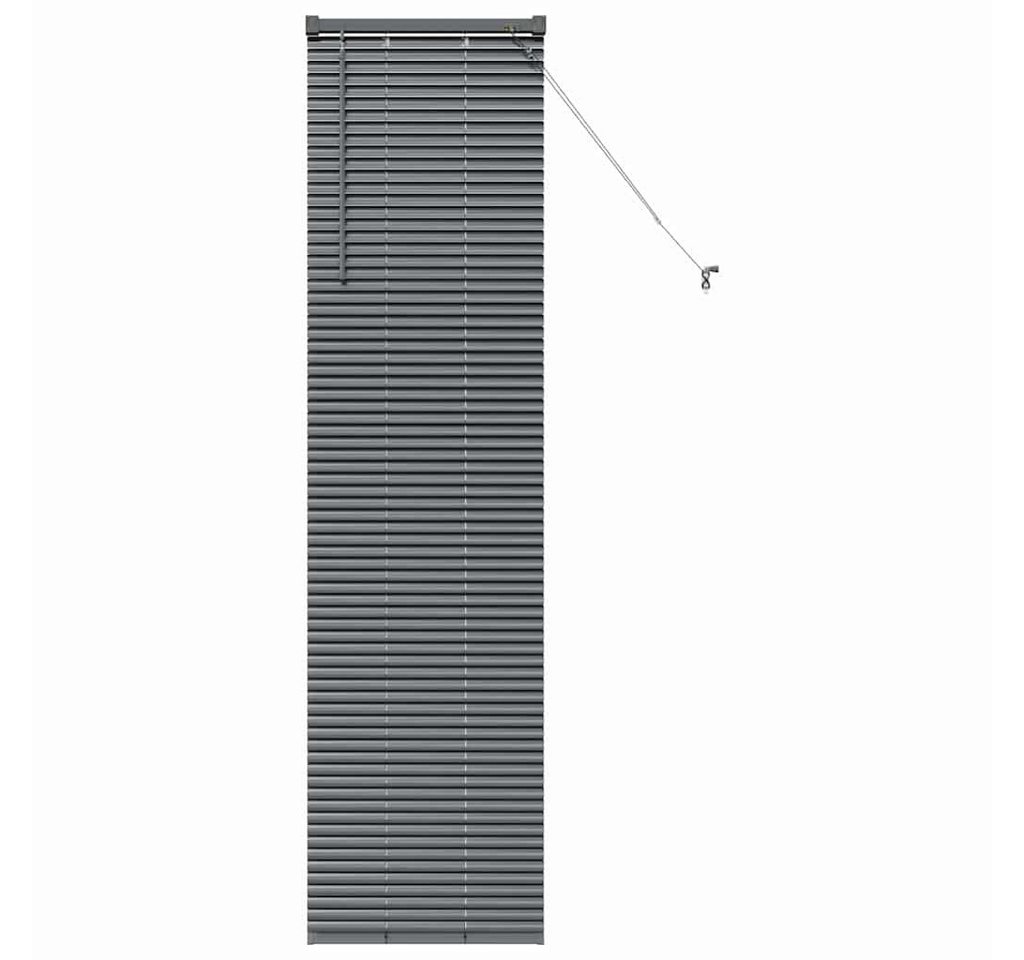 vidaXL Jalousie Fenster Jalousie mit Vorhängen Sonstiges Dunkelgrau 80 x 130 cm Alumin vidaXL Jalousie Fenster Jalousie mit Vorhängen Sonstiges Dunkelgrau 80 x 130 cm Alumin von vidaXL