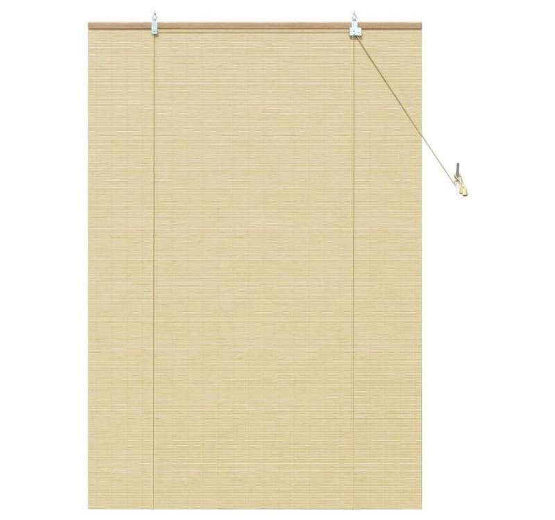 vidaXL Jalousie Fensterjalousien und -schattierungen Natur 120 x 160 cm Bambus von vidaXL