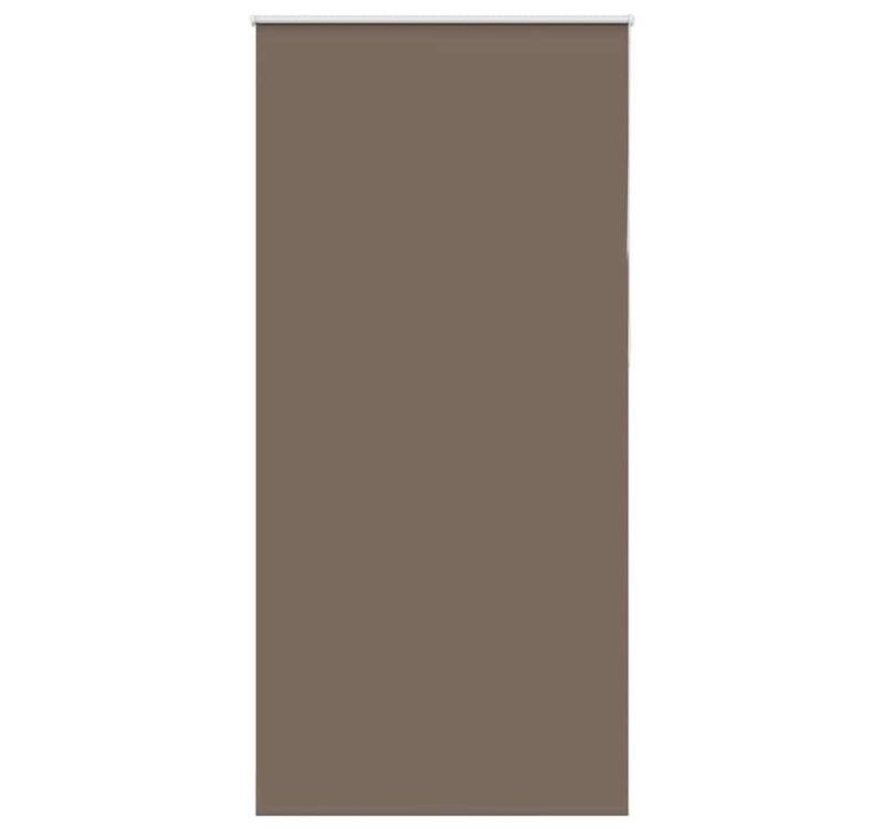 vidaXL Jalousie Verdunkelungsrollo Kaffeebraun 100x230 cm Stoffbreite 95,7cm von vidaXL