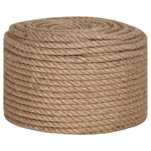 vidaXL Juteseil 100% Jute 10mm 250m Tau Seil Hanfseil Tauwerk Hanf Naturhanf vidaXL Juteseil 100% Jute 10mm 250m Tau Seil Hanfseil Tauwerk Hanf Naturhanf von vidaXL